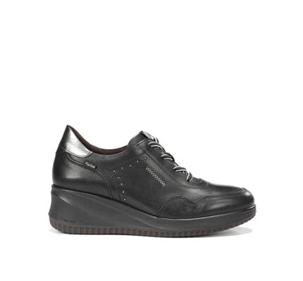 Fluchos NOVAX ZAPATO CUÑA COLOR NEGRO